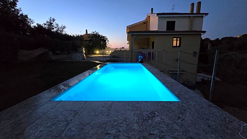 Villa Malvasio Pool and Jacuzzi Room Sassari