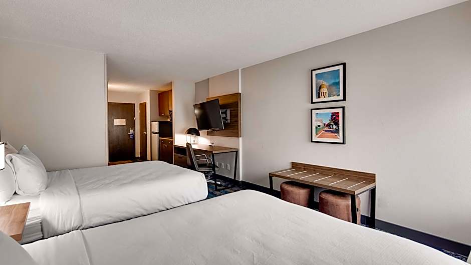 Photo 1 of 9 of 2 Queen Beds with Sofabed Suite, Mobility Accessible, Bathtub