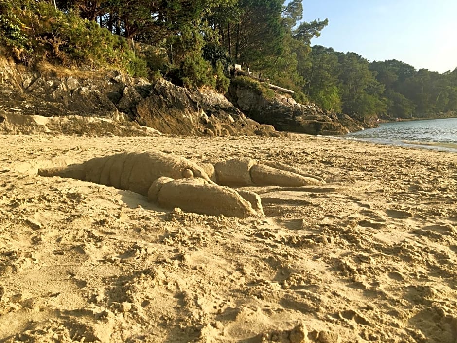 COTTAGE des RIAS 2 chambres d'hôtes ou 1 suite à 172 m de la mer