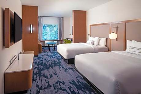 Queen Suite with Two Queen Beds and Sofa Bed