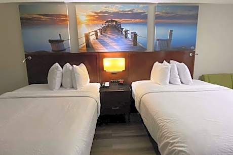 2 Queen Beds, Interior Corridor, Non-Smoking