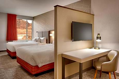 Queen Suite with Two Queen Beds and Trundle Sofa
