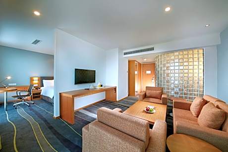 1 King Bed Suite Additional Living Area