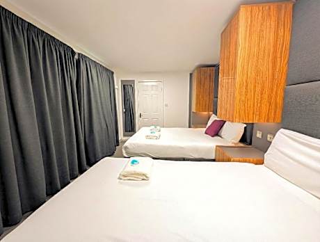 Family Room with Shared Bathroom