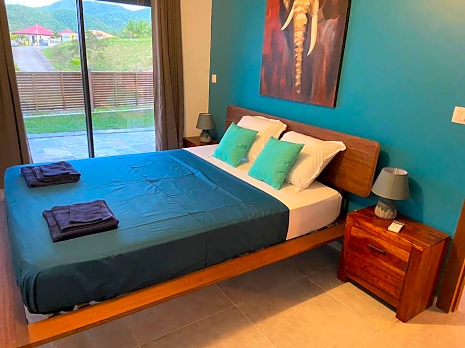 Villa Passion Cannelle de standing avec sa piscine vue mer