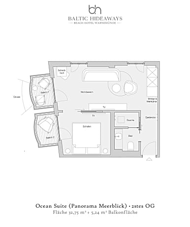 Ocean Suite mit direktem Meerblick