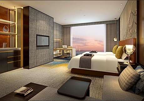 Premium Twin Room with Partial Sea View