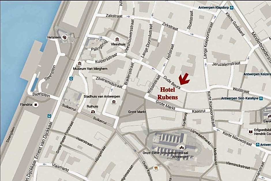Hotel Rubens-Grote Markt