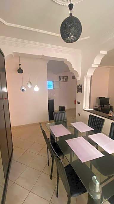 Naj'Appart TEMARA WIFAK CALME SITUÉ PRÉS DE LA GARE FERROVIAIRE 4 MIN A PIED