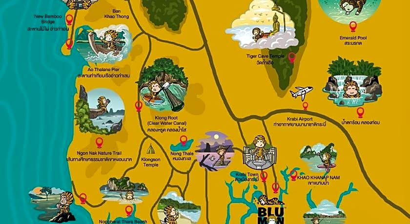 Blu Monkey Hub and Hotel Krabi Town