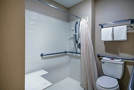 Accessible - 2 Queen, Mobility Accessible, Communication Assistance, Roll In Shower