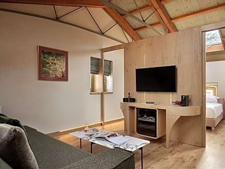 Attic Suite with Living Room & Skylights