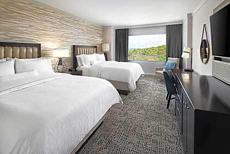 Deluxe Guest room, 2 Queen, High floor
