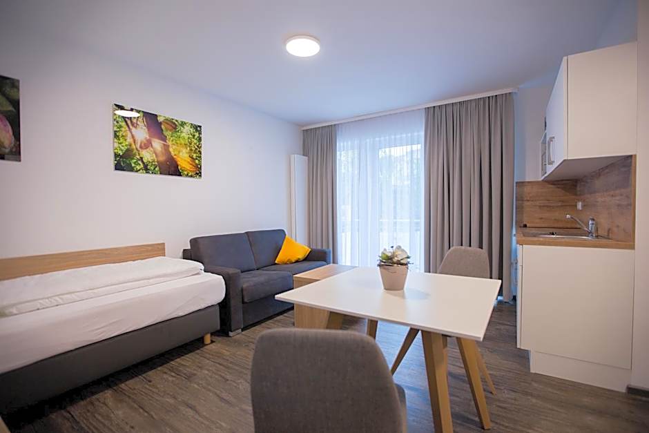 Schoko-Apartments mit Bad & Küche