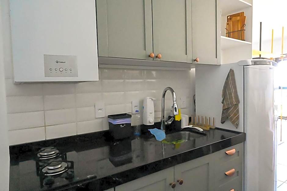 Loft beira-mar com frente e vista para o mar