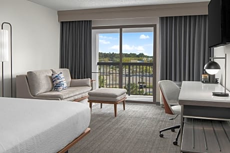 King Room with Sofa Bed, Balcony View