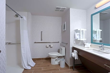 2 Qns Mob Access Roll In Shower Lake View