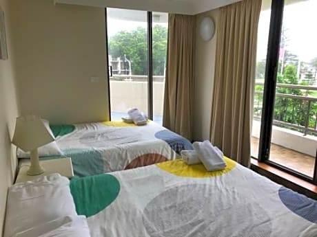 Two-Bedroom Apartment with Garden View