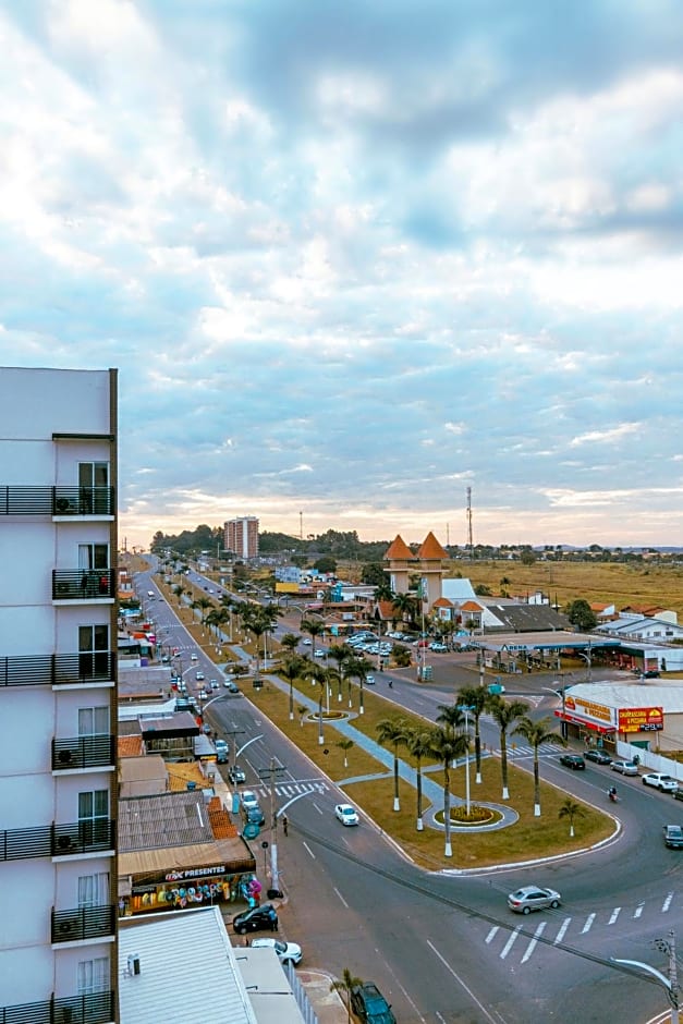 Spazzio diRoma com entrada ao Acquapark Gratuito, Apartamento 840 vista para a Piscina