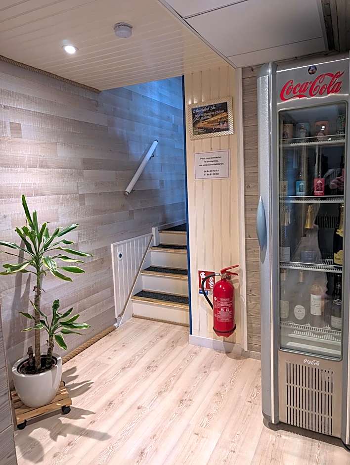 péniche Ino Lefkothea II chambre d'hôtes