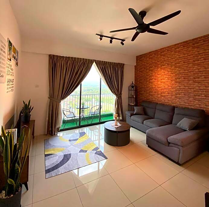 Ipoh Stylish Cozy Stay Meru Casa Kayangan 6Pax 2FreeParking
