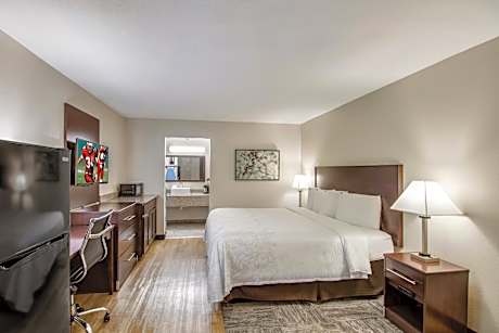 Deluxe King Room with Full-Size Refrigerator Smoke Free