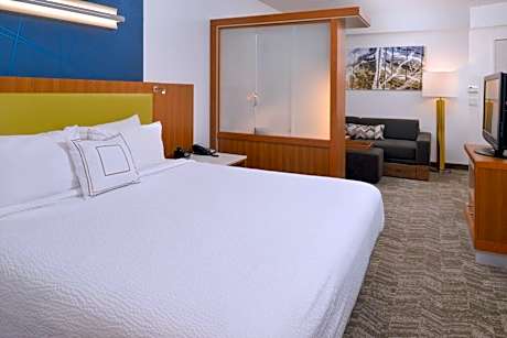 King Suite with Bathtub and Trundle Sofa - Mobility Access/Hearing Accessible