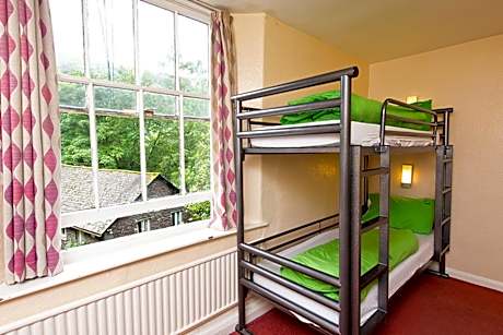 Bunk Bed in Male Dormitory Room with Shared Bathroom