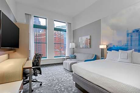 King Room with City View and Sofa Bed