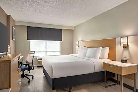1 King Bed Mobility Accessible Room Non-Smoking