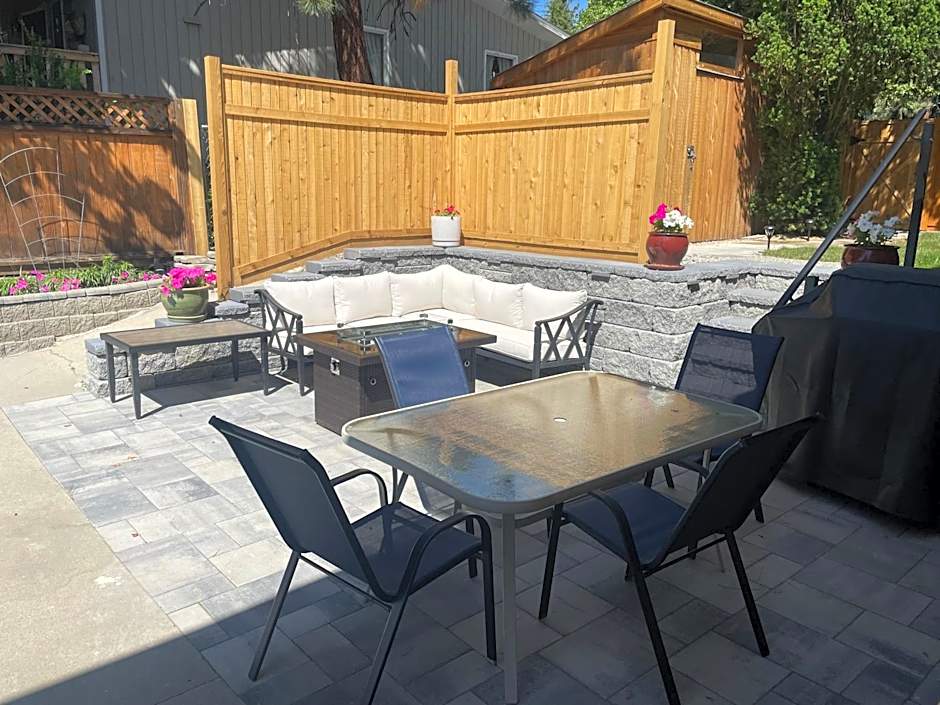 Bright poolside walkout two bedroom basement suite in the Okanagan