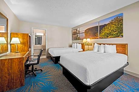 Deluxe Double Room with Two Double Beds - Non-Smoking