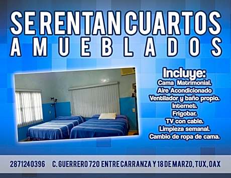 Amplias Y Confortables Habitaciones Amuebladas