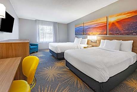Deluxe Double Room with Two Double Beds - Non-Smoking