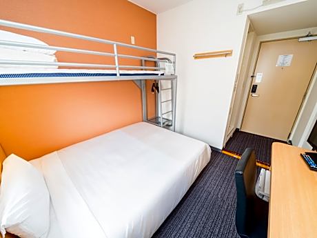 Room with Double Bed and Bunk Bed - Non-Smoking