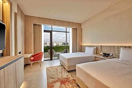 Executive Twin Room with Balcony - Lounge Access