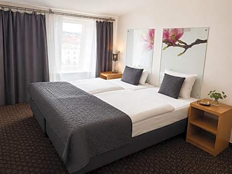 Deluxe Two-Bedroom Apartment with Garden View