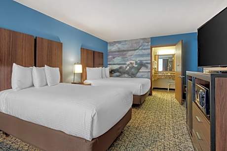 Double Room with Two Double Beds - Disability Access/Smoking