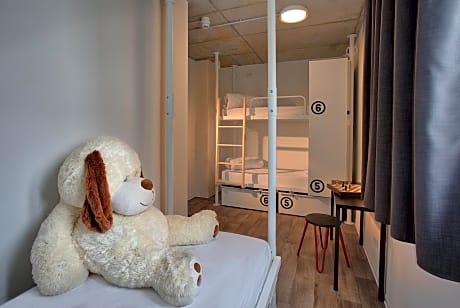 Bed in 7-Bed Female Dormitory Room