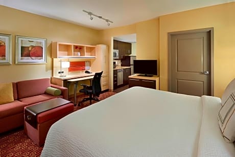 Studio, 1 King Bed with Sofa bed (1 King Bed and 1 Double Sofa Bed)