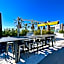Downtown Los Angeles Skyline balcony view Modern Penthouse