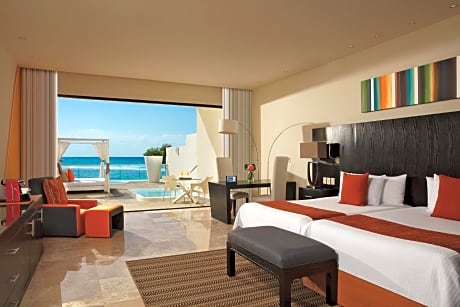 Sun Club Master Suite Ocean View with Plunge Pool Double (Adults Only +18)