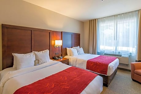 2 Queen Beds, Suite, Nonsmoking, Accessible