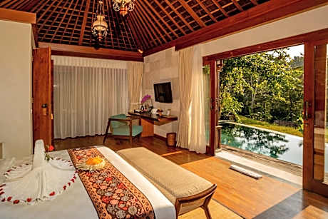 One Bedroom Private Pool Villa with Jungle View