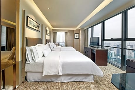 Room, 2 Twin Beds, City View