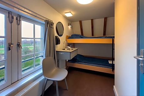 Twin Room with Bunk Beds and Private Bathroom