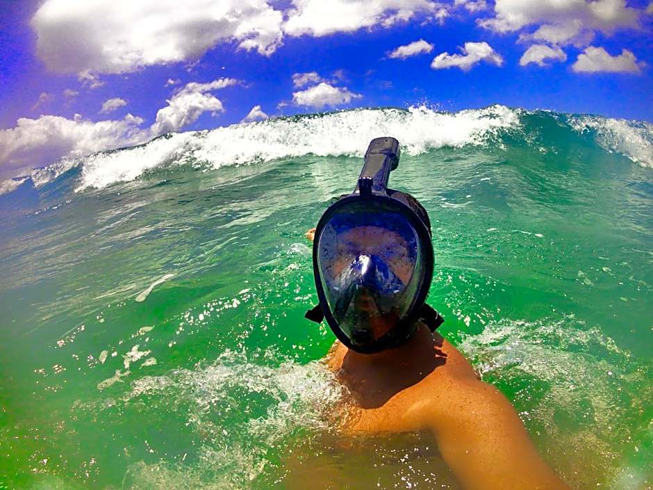 Gênesis Beach Hostel! Quartos compartilhados e privativos na Pinheira