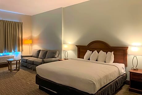 1 King Bed, Suite, Nonsmoking, Accessible