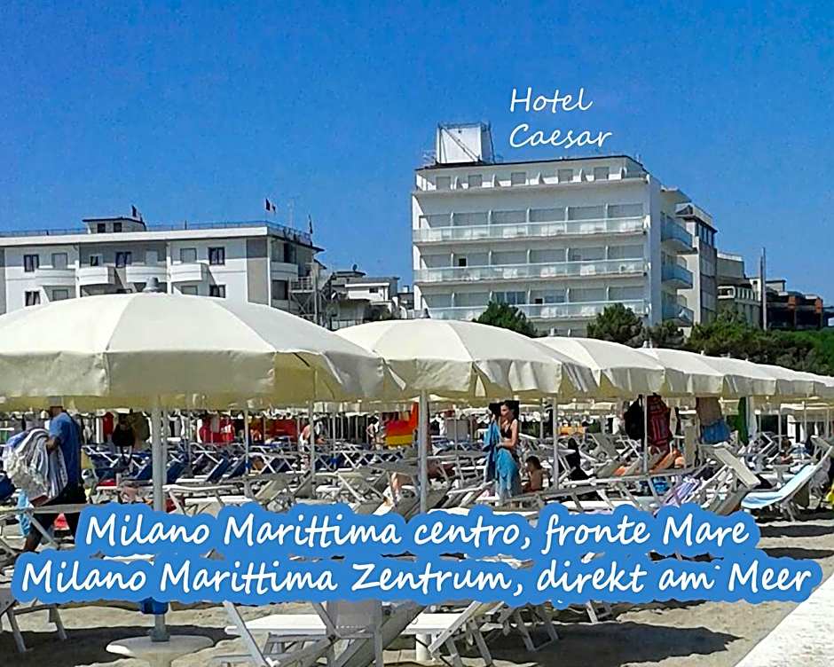 Hotel Caesar B&B Fronte Mare in Centro di Milano Marittima