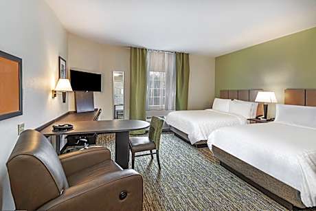 2 Double Beds Studio Suite